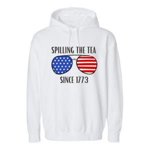 Spilling the Tea Garment-Dyed Fleece Hoodie