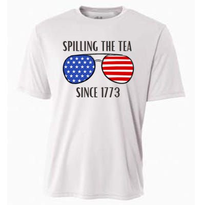 Spilling the Tea Cooling Performance Crew T-Shirt