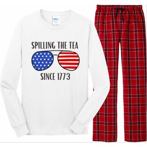 Spilling the Tea Long Sleeve Pajama Set