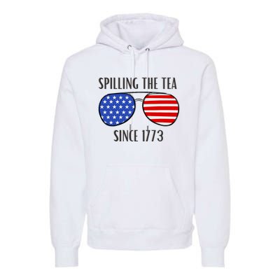 Spilling the Tea Premium Hoodie