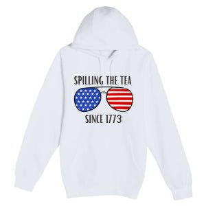 Spilling the Tea Premium Pullover Hoodie