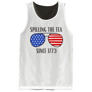 Spilling the Tea Mesh Reversible Basketball Jersey Tank