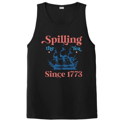 Spilling The Tea Since 1773 PosiCharge Competitor Tank