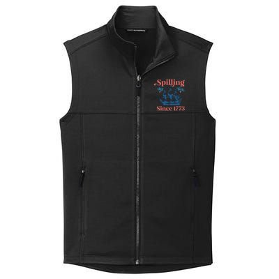 Spilling The Tea Since 1773 Collective Smooth Fleece Vest