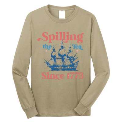 Spilling The Tea Since 1773 Long Sleeve Shirt