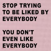 Stop Trying To Be Liked By Everybody You Don’T Even Like Everybody 25L Jumbo Tote