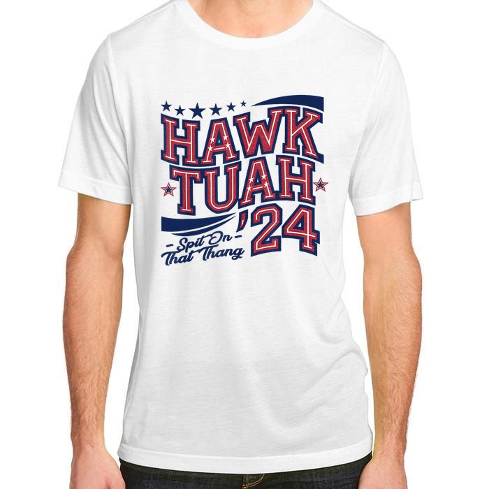 Spit That Thang Hawk Tuah 24 Adult ChromaSoft Performance T-Shirt