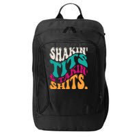 Shakin Tits & Takin Shits Funny Quotes City Backpack