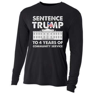 Sentence Trump To 4 Years Of Community Service Trump Cooling Performance Long Sleeve Crew