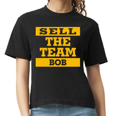 Sell The Team Bob Comfort Colors Boxy T-Shirt