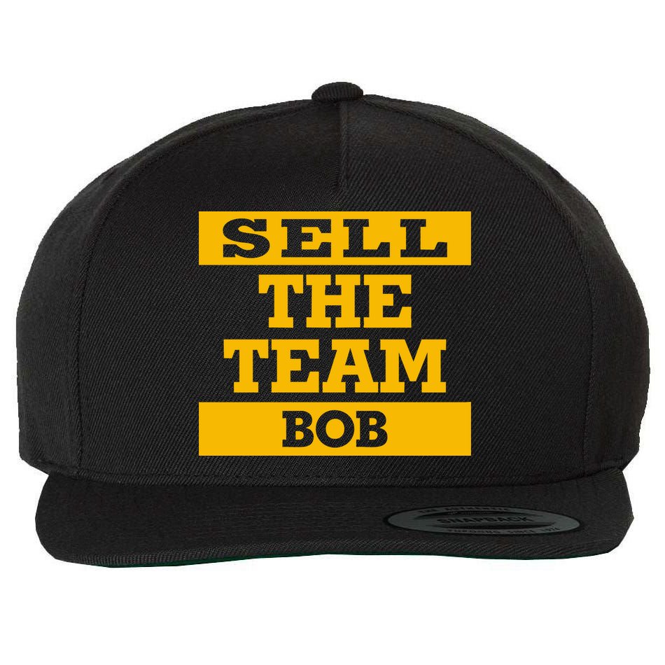 Sell The Team Bob Wool Snapback Cap