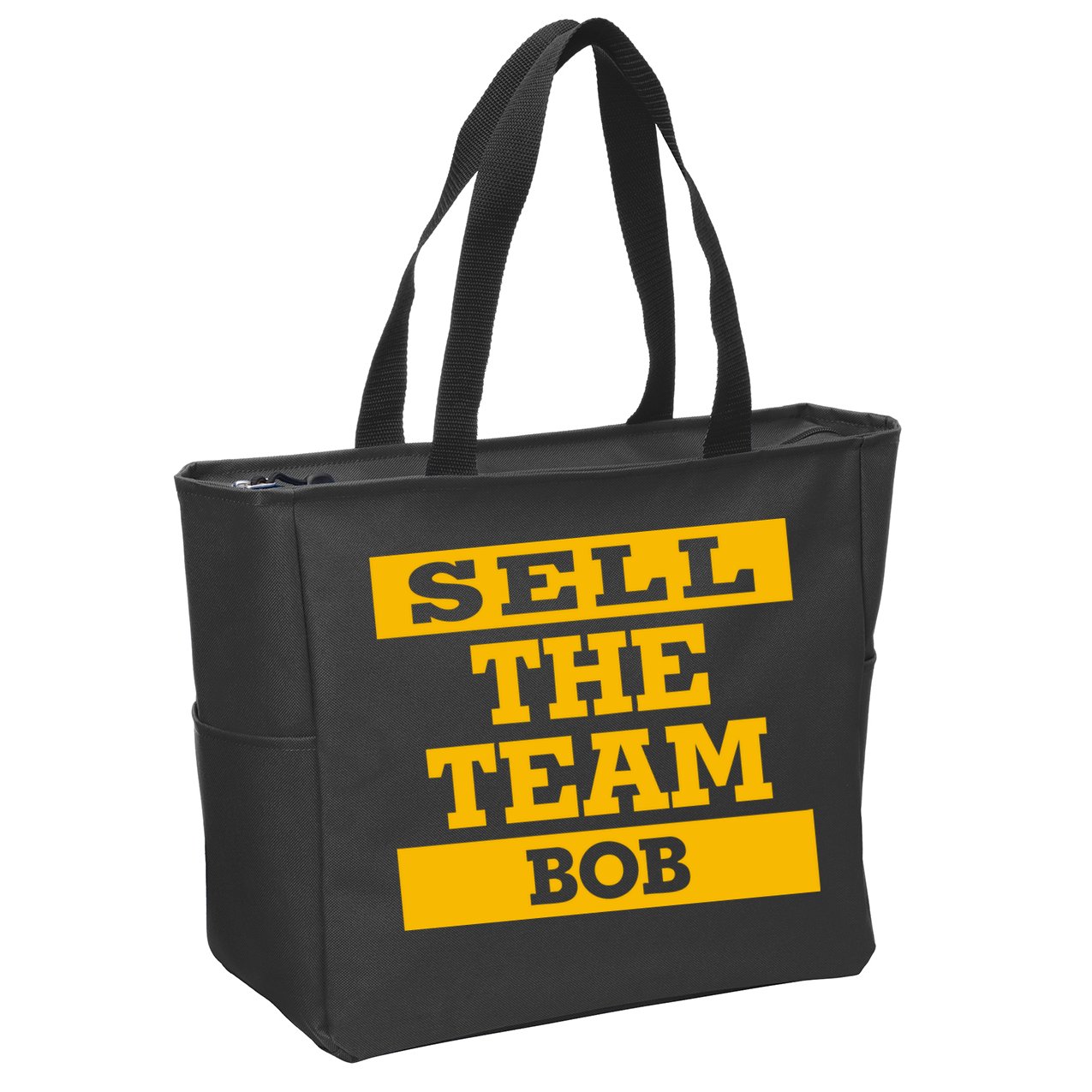 Sell The Team Bob Zip Tote Bag