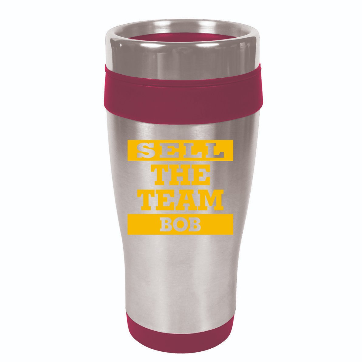 Sell The Team Bob 16oz Travel Tumbler