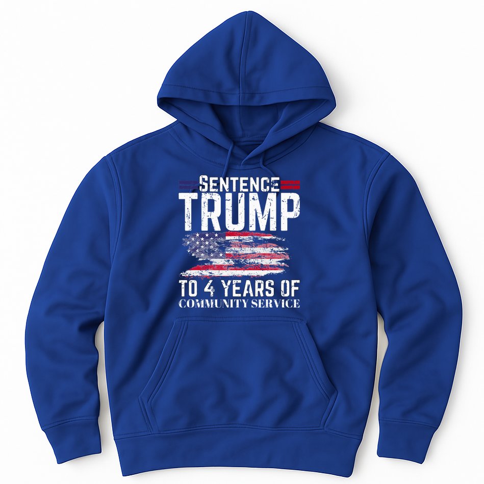 Sentence Trump To 4 Years Of Community Service Hoodie