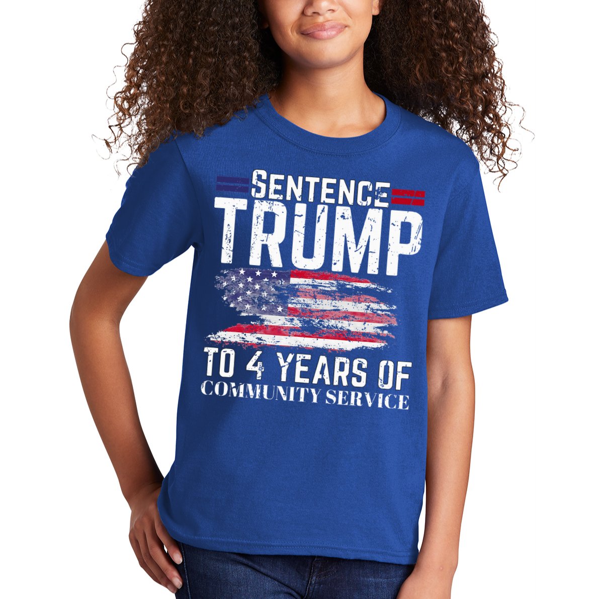 Sentence Trump To 4 Years Of Community Service Kids T-Shirt