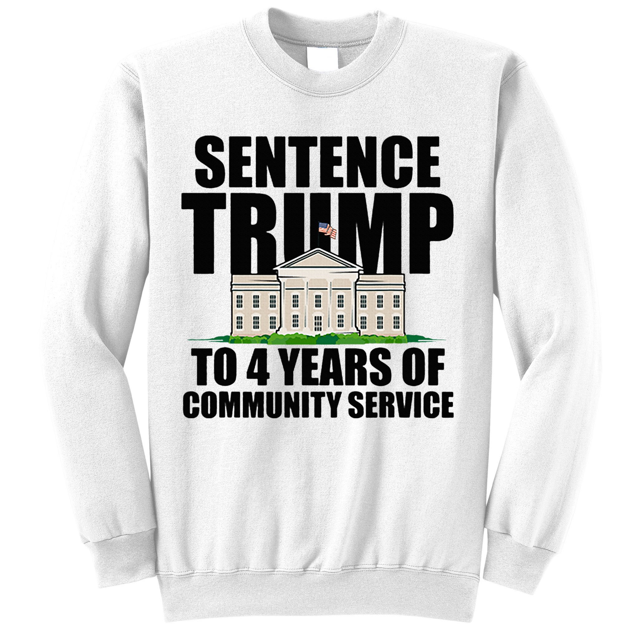 Sentence Trump To 4 Years Of Community Service Sweatshirt