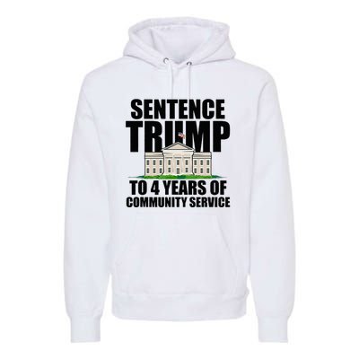 Sentence Trump To 4 Years Of Community Service Premium Hoodie