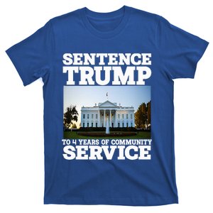 Sentence Trump To 4 Years Of Community Service White House T-Shirt