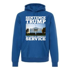 Sentence Trump To 4 Years Of Community Service White House Premium Hoodie