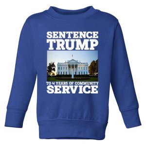 Sentence Trump To 4 Years Of Community Service White House Toddler Sweatshirt