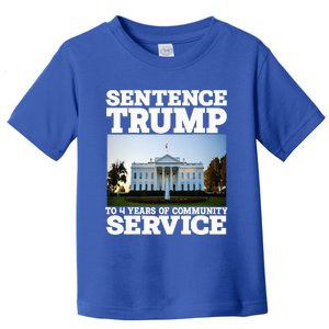 Sentence Trump To 4 Years Of Community Service White House Toddler T-Shirt