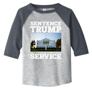 Sentence Trump To 4 Years Of Community Service White House Toddler Fine Jersey T-Shirt