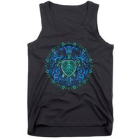 Sea Turtle Tribal Hawaiian Hawaii Turtles Lover Gift Tank Top