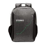 Stonks To The Moon Stock Day Trader Stonks Meme Vector Backpack