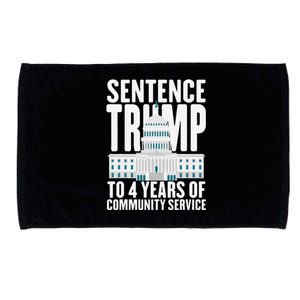 Sentence Trump To 4 Years Of Community Service Pro Trump Microfiber Hand Towel