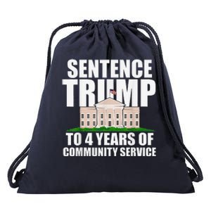 Sentence Trump To 4 Years Of Community Service Drawstring Bag