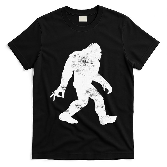 Squatching Through The Snow - Bigfoot Christmas Sasquatch T-Shirt