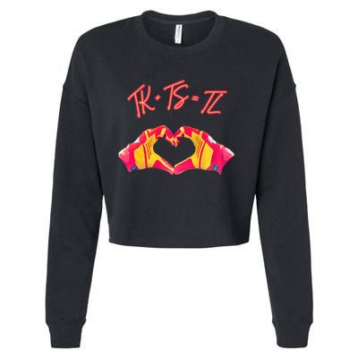 SWELCE TK + TS = TL  Cropped Pullover Crew