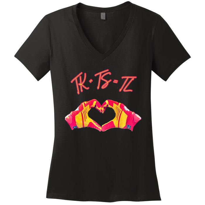 SWELCE TK + TS = TL  Women's V-Neck T-Shirt