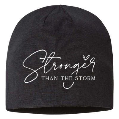 Stronger Than The Storm Sustainable Beanie