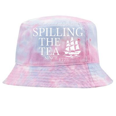 Spilling The Tea Since 1773 Tie-Dyed Bucket Hat