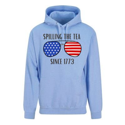 Spilling the Tea Unisex Surf Hoodie