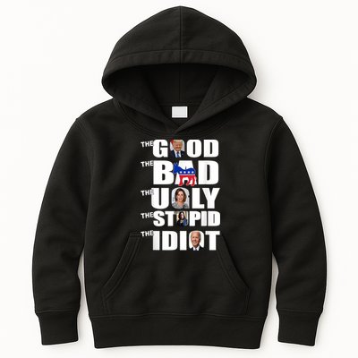 Support Trump The Good The Bad The Ugly The Stupid The Idiot Kids Hoodie
