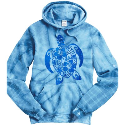 Summer Tropical Turtle Tie Dye Hoodie