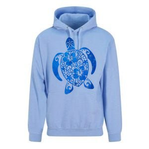 Summer Tropical Turtle Unisex Surf Hoodie