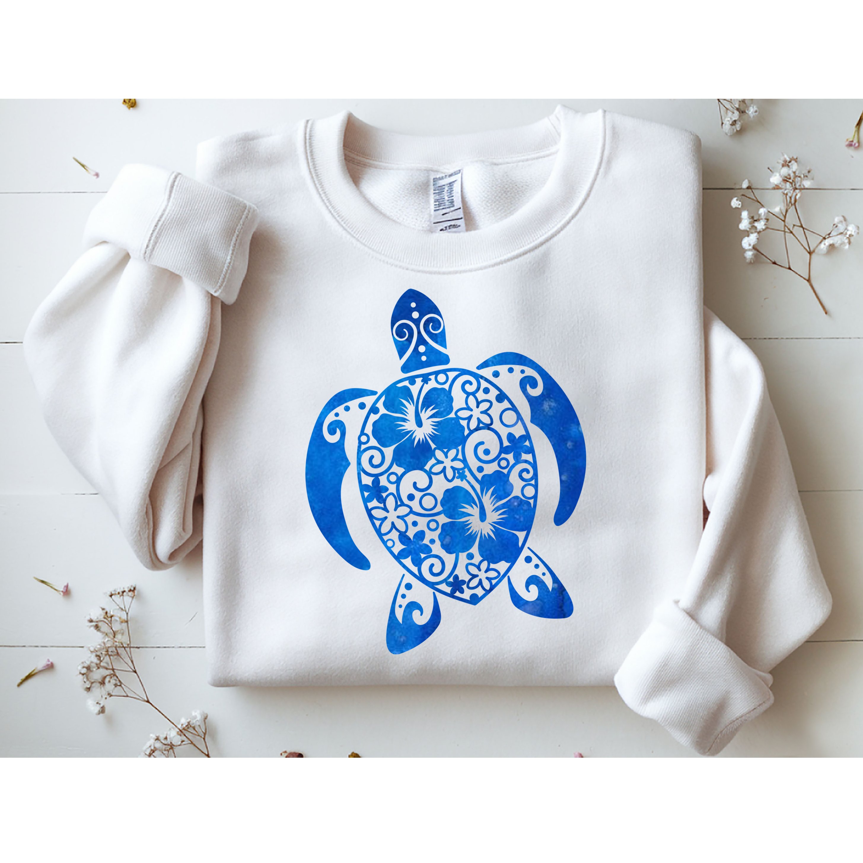 Summer Tropical Turtle Sweatshirt