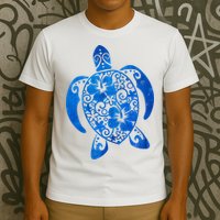 Summer Tropical Turtle T-Shirt