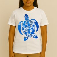 Summer Tropical Turtle T-Shirt