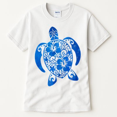 Summer Tropical Turtle Tall T-Shirt