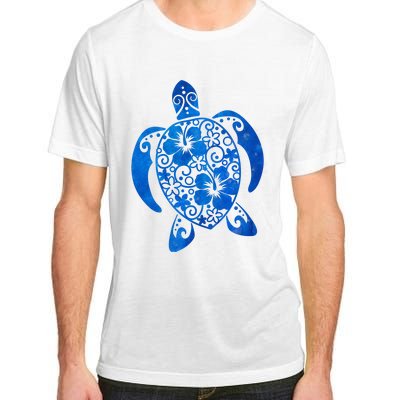 Summer Tropical Turtle Adult ChromaSoft Performance T-Shirt