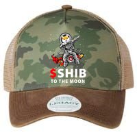 Shib To The Moon Shiba Inu Coin Crypto Legacy Tie Dye Trucker Hat