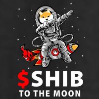 Shib To The Moon Shiba Inu Coin Crypto Adult Drive Performance Visor