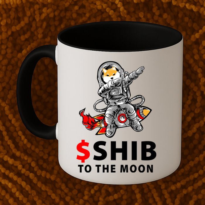 Shib To The Moon Shiba Inu Coin Crypto Mug