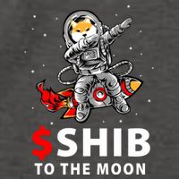Shib To The Moon Shiba Inu Coin Crypto Vector Backpack