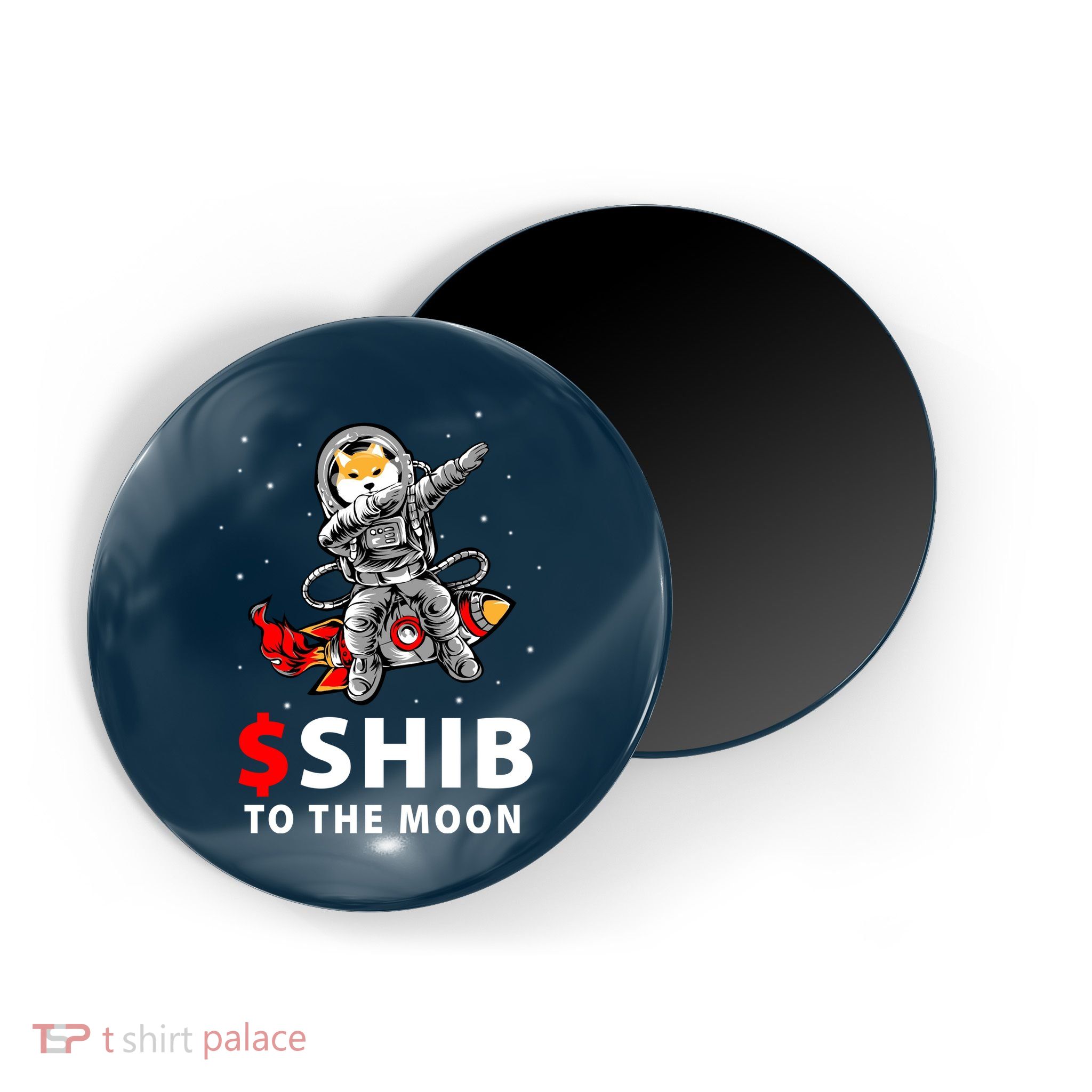 Shib To The Moon Shiba Inu Coin Crypto Magnet