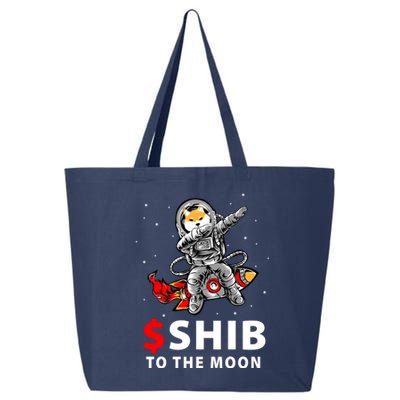 Shib To The Moon Shiba Inu Coin Crypto 25L Jumbo Tote